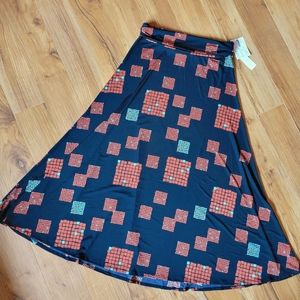 LuLaRoe Maxi Skirt Women's Size Large NWT